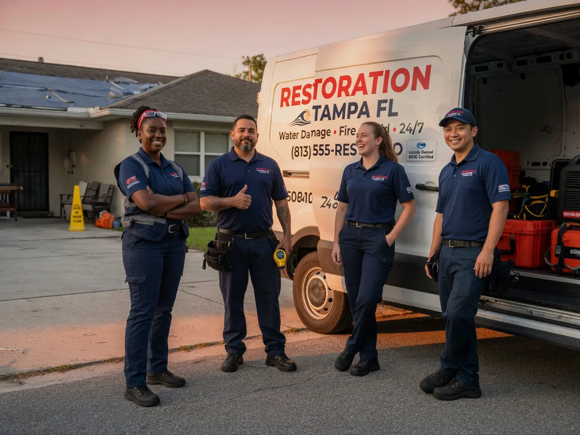 Water Damage Restoration company in Lecompte, LA