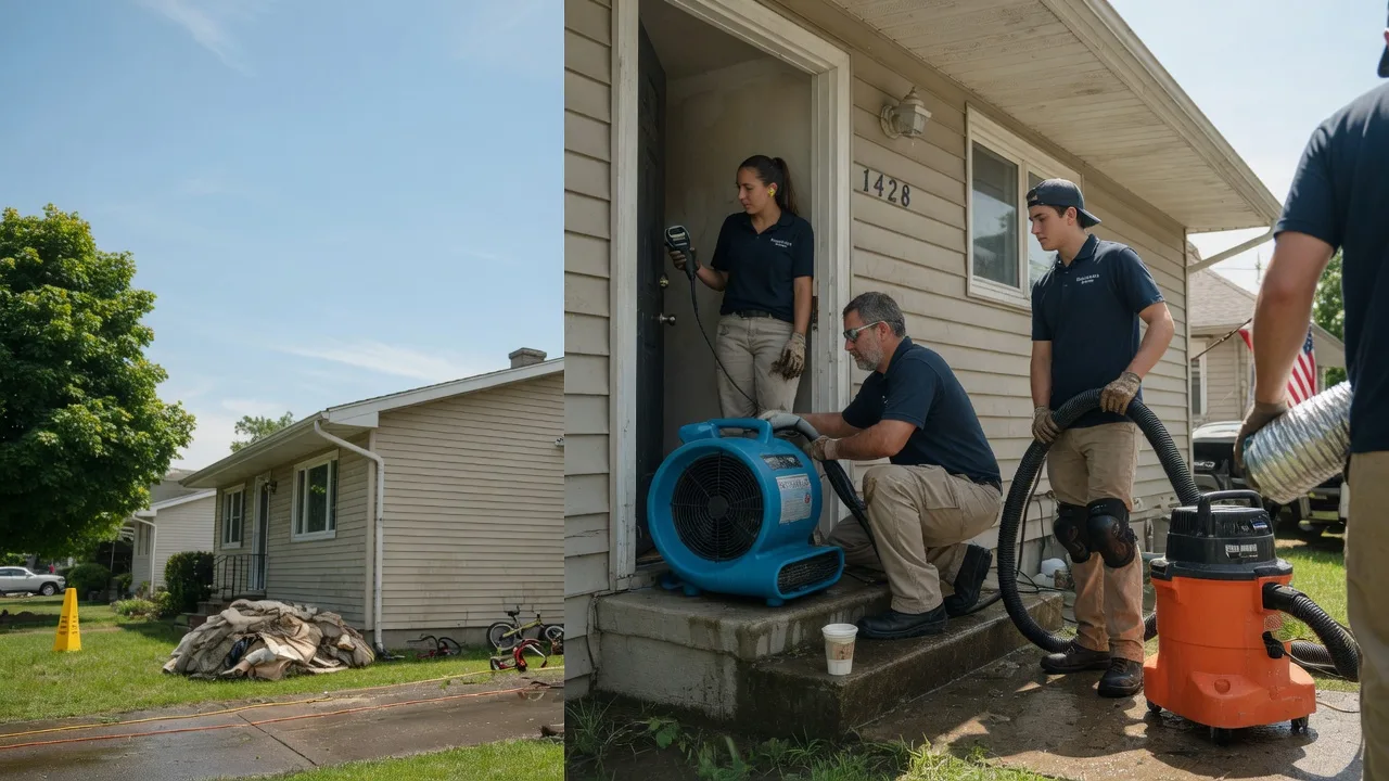 Water Damage Restoration in Lecompte, LA near me